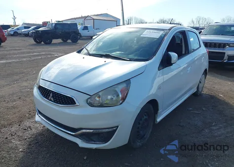 2018 Mitsubishi Mirage Es from USA, damaged, VIN ML32A3HJ0JH000588